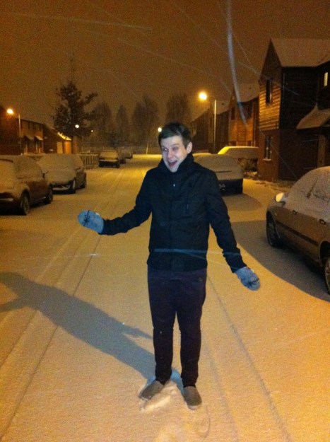 Nigel in the Snow Nigel in the Snow