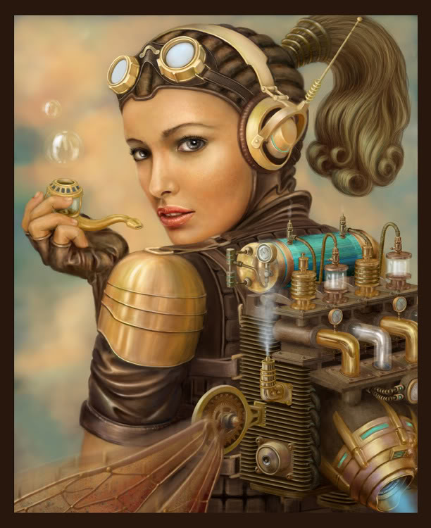 She's a Steampunk Girl... She's a Steampunk Girl...