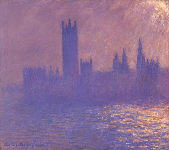 House of Parliament, Effect of Sunlight, 1903