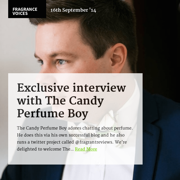 iPerfumer's Fragrance Voices