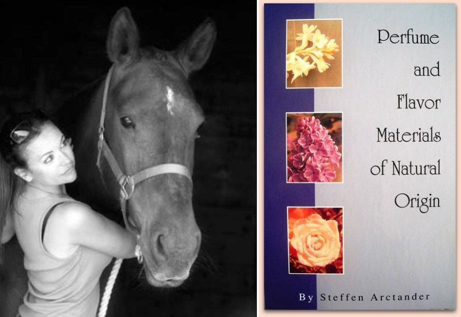 Liz & Her Luxury Item, Perry, and her 'Perfume Bible' by Steffen Arctander