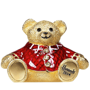 Beautiful Harrods Christmas Bear Compact