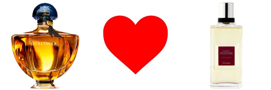 The Timeless Couple by Guerlain: Shalimar <3 Habit Rouge