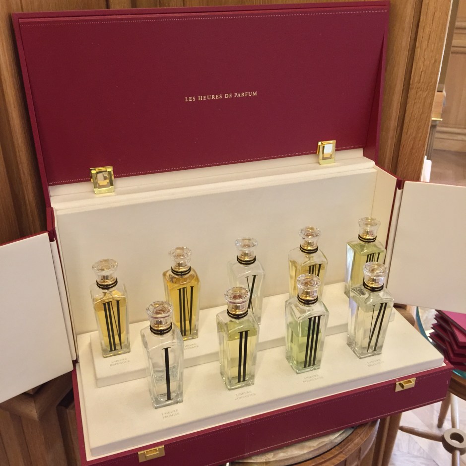 Les Heures Parfum Showcased at Cartier's Parisian Boutique