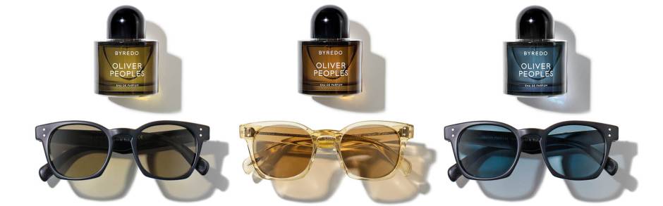 Green, Amber & Blue - The Three Shades of Byredo Oliver Peoples