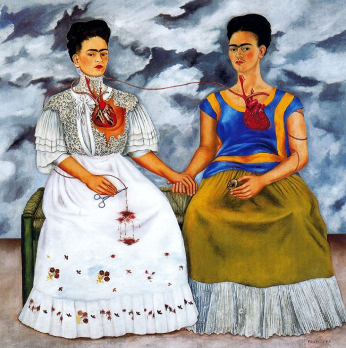 The Two Fridas by Frida Kahlo