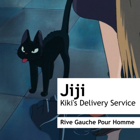 Jiji Wears Rive Gauche Pour Homme by Yves Saint Laurent