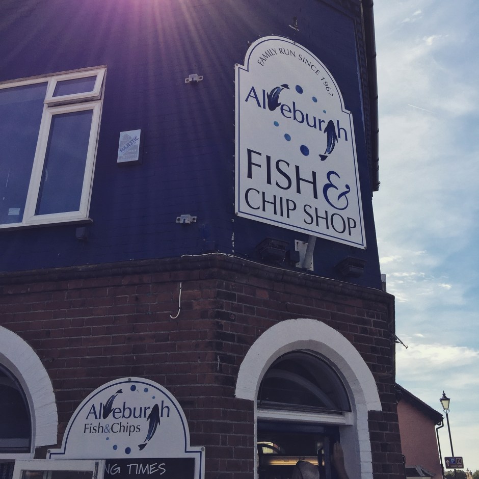 "The sweaty, humid air pouring out of the fish and chip shop is filled with chewy batter, beef dripping and fat. Familiar and strangely irresistible."