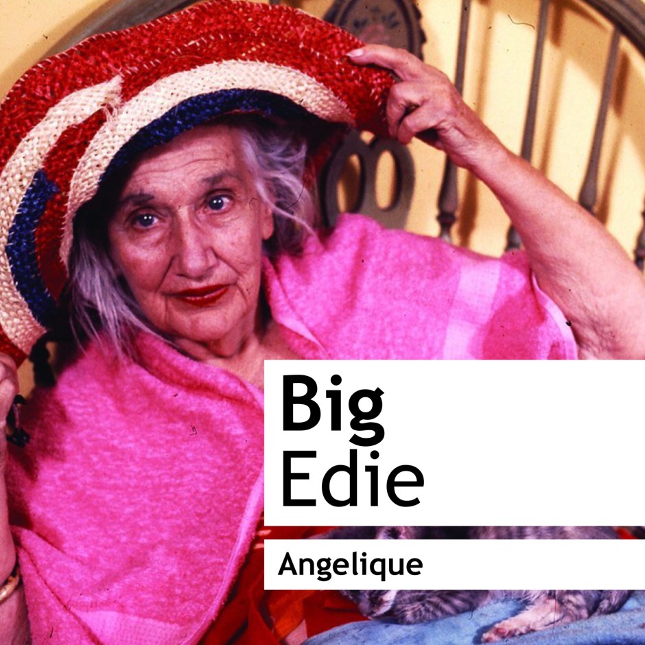 Big Edie wears Angelique by Papillon Artisan Perfumes