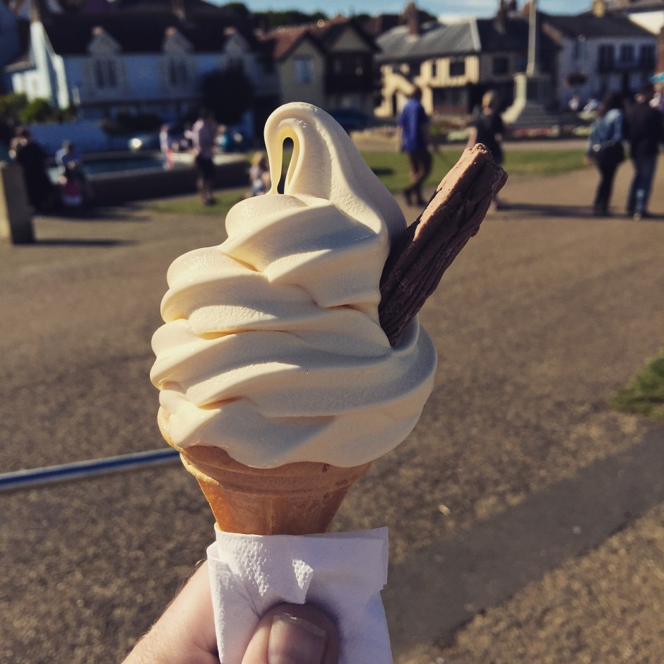 "Mr. Whippy. Lactonic vanilla, a hint of chocolate and an inevitable tummy ache."
