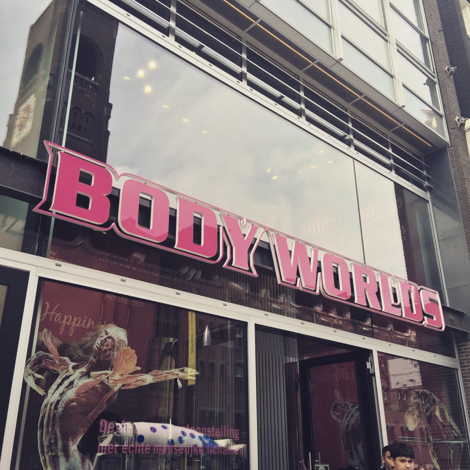 "I'm not sure I want to see what this smells like #BodyWorlds #Amsterdam #ScentedStories"
