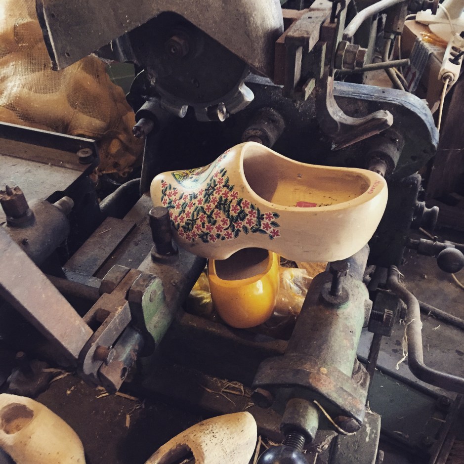 "The smell of the clog workshop is much more subtle - it's dry and oaky with a dusty, metallic air #ScentedStories #Amsterdam"