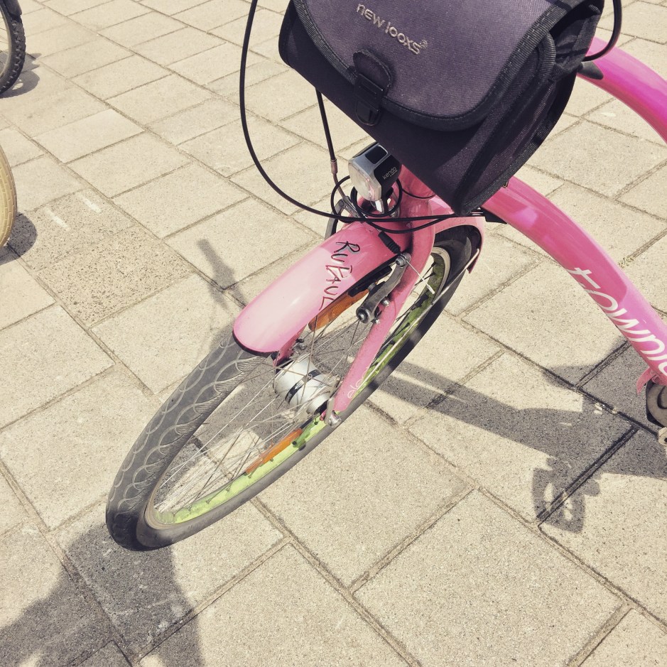 "Aw man, I missed out on the opportunity to ride RuPaul in #Amsterdam today #SuperCycleoftheWorld"