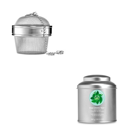 Fuji Green Tea Bath Tea & Bath Infuser [Image: The Body Shop]