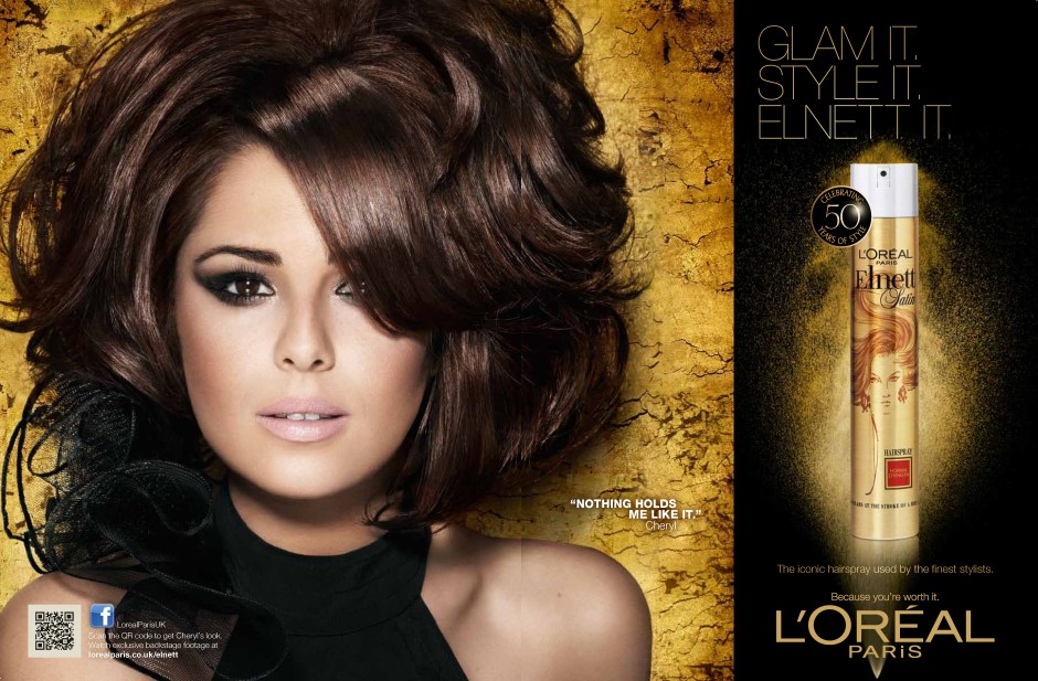 It's not just me though, Cheryl Fernandez-Versini-Cole-Tweedy likes Elnett too!